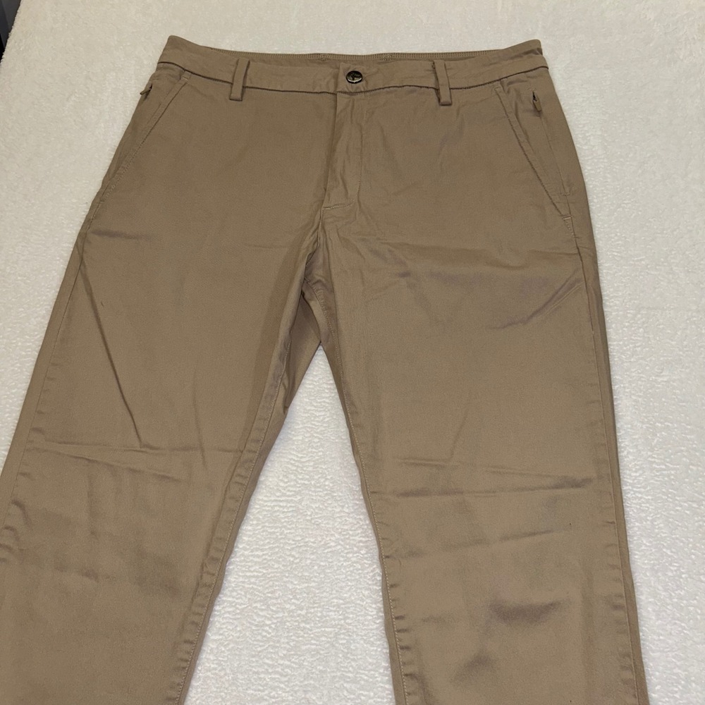 Birddogs The Khakis Chino Pants Unlined Performance Mens 32x30 Tan Stretch